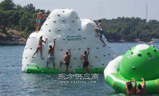 夏季產品沖關大冰山 水上滑梯趣味游戲器材圖片